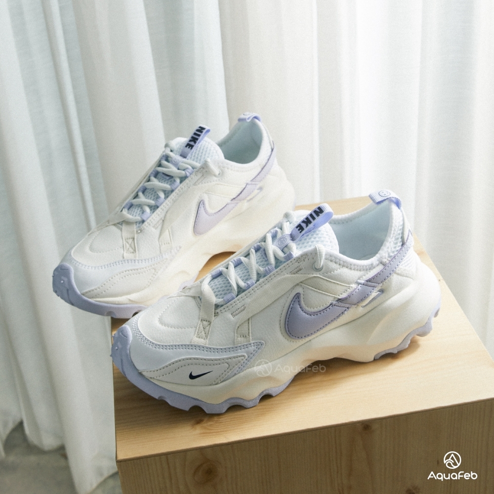 Nike Tc 7900 Premium 女鞋白紫色穿搭厚底休閒運動休閒鞋FD0385-121