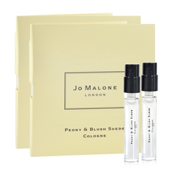 Jo Malone 牡丹與胭紅麂絨 針管小香 1.5ml (紙卡版) 超值2入香水 Peony & Blush Suede