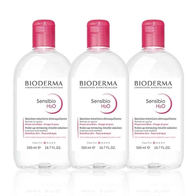 BIODERMA 高效潔膚液-保濕500ml 3入組-快速到貨