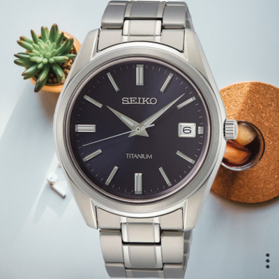 SEIKO 精工 極輕鈦金屬 經典腕錶 6N52-00B0V / SUR373P1(SK034)