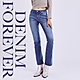 BRAPPERS 女款 新美腳ROYAL系列-低腰彈性九分喇叭褲-藍 product thumbnail 1