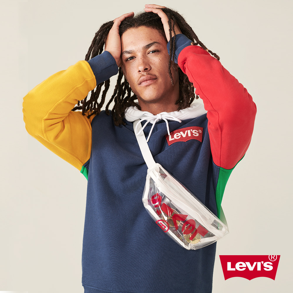 Levis 男女同款 腰包 時尚透視設計