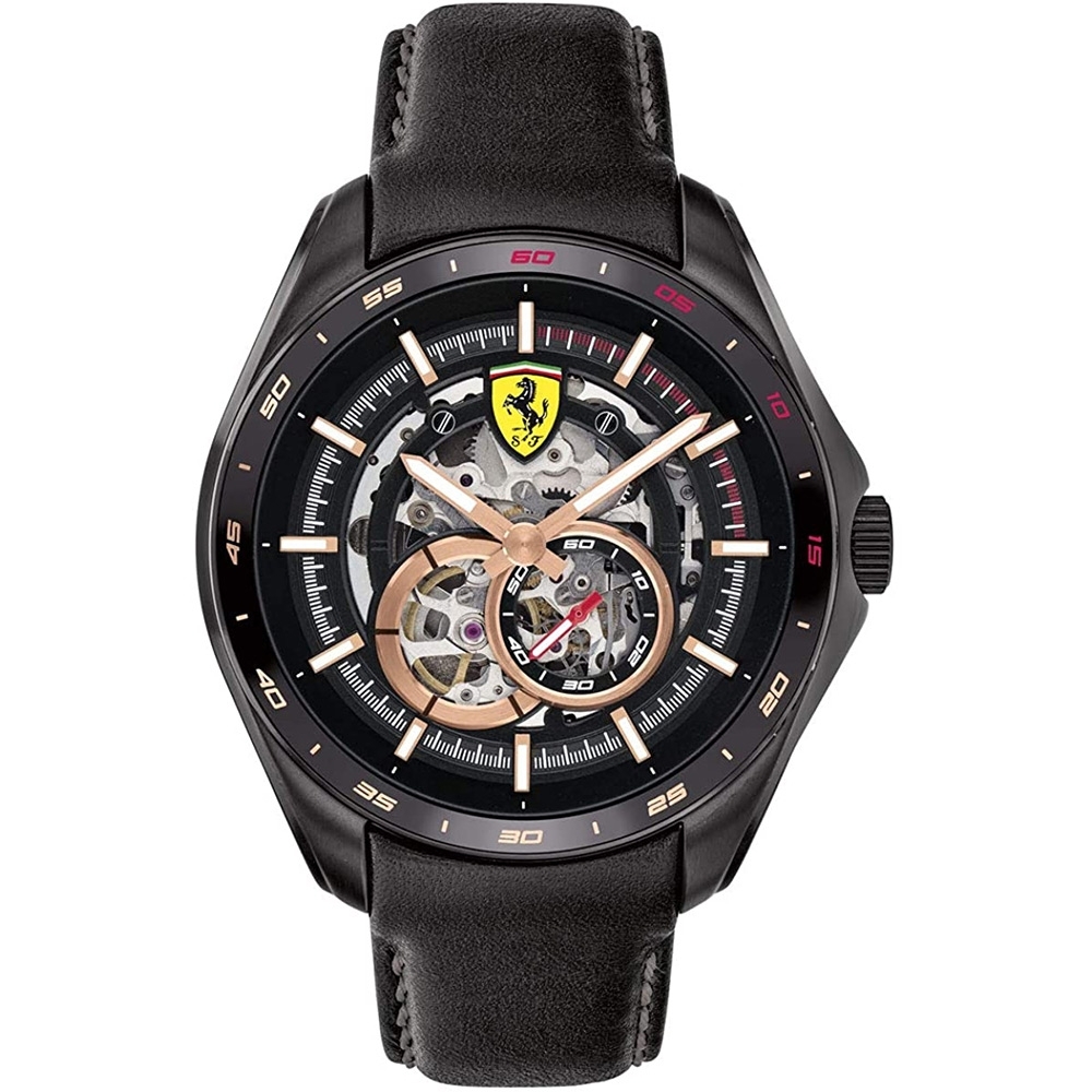 Scuderia Ferrari 法拉利 鏤空機械錶(FA0830688)-44mm