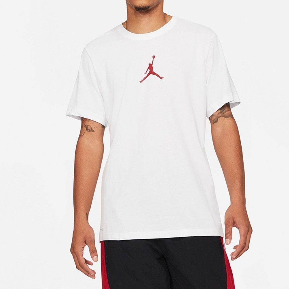 Nike Jordan Jumpman 男短袖上衣 白-CW5191101