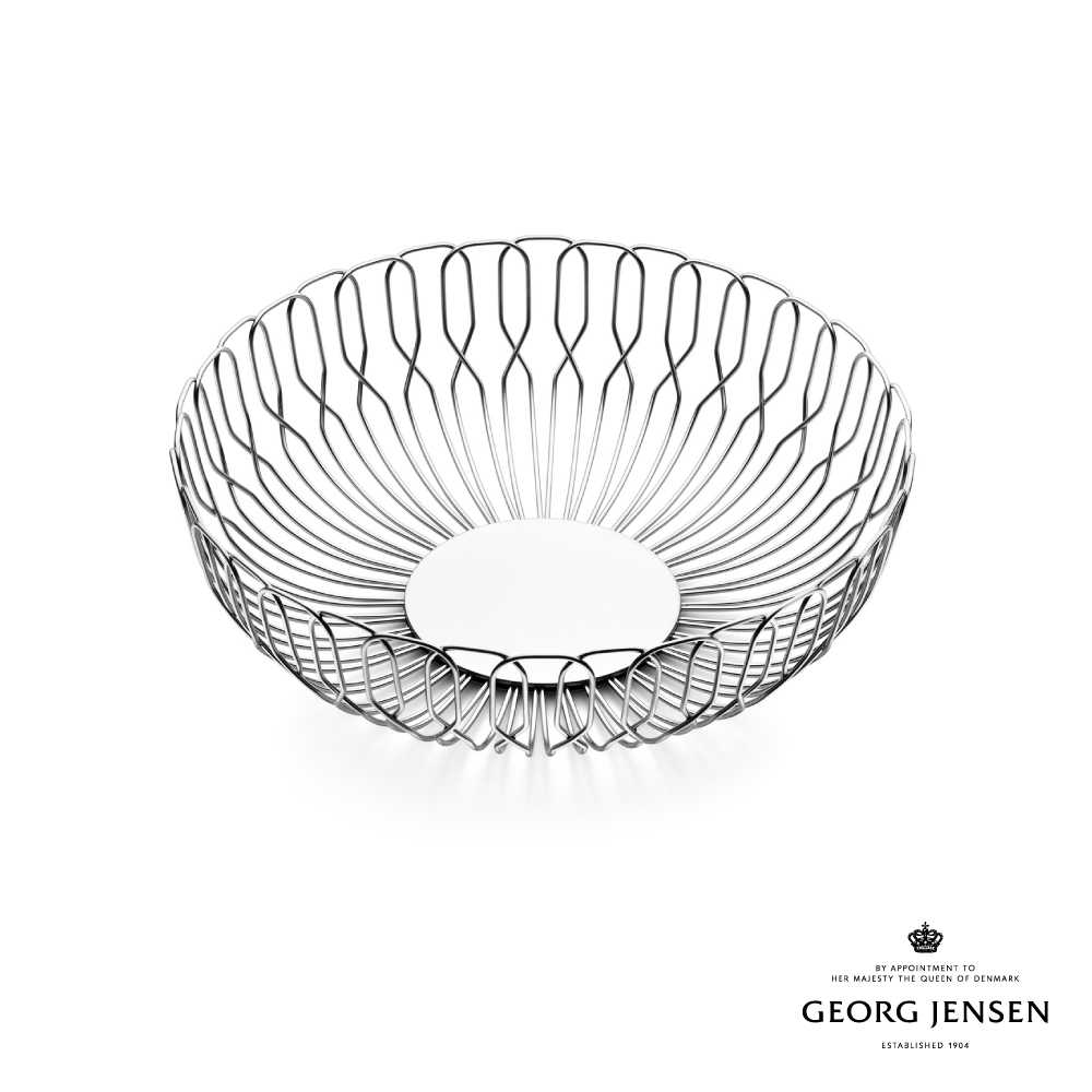 Georg Jensen 喬治傑生 ALFREDO 麵包籃, 大