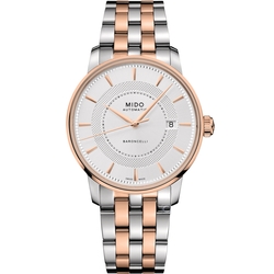 MIDO 美度官方授權 BARONCELLI SIGNATURE 沉穩紳士機械男錶 M0374072203101