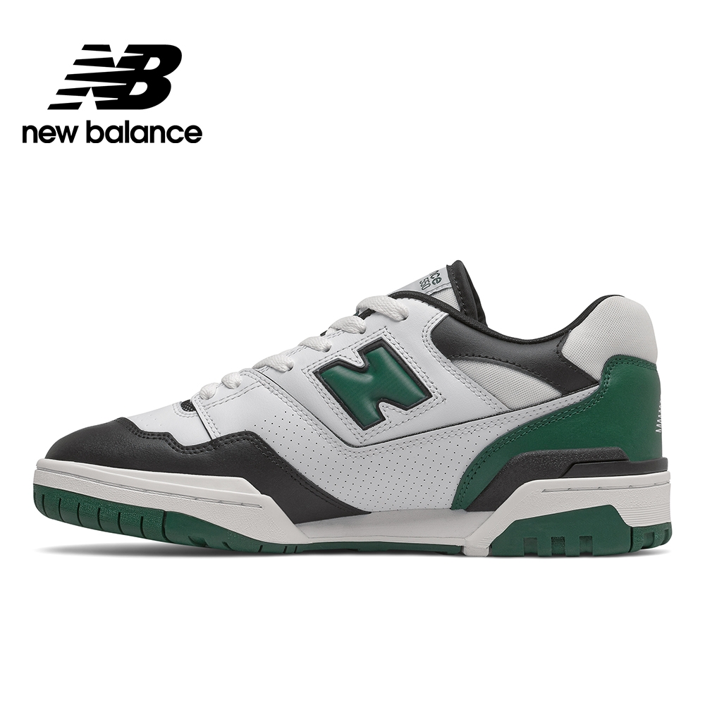 New Balance]復古運動鞋_中性_黑綠色_BB550LE1-D楦| 休閒鞋| Yahoo奇摩