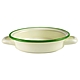 《IBILI》琺瑯雙耳深餐盤(米綠14cm) | 餐具 器皿 盤子 product thumbnail 1