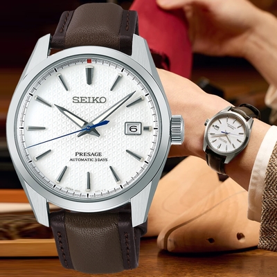 SEIKO精工 PRESAGE新銳系列 製錶110週年 機械腕錶 母親節 禮物 (6R55-00F0S/SPB413J1) SK044