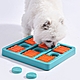 寵愛有家-狗玩具激發智力覓食陪伴時間方型漏食寵物玩具-藍(寵物益智玩具) product thumbnail 1