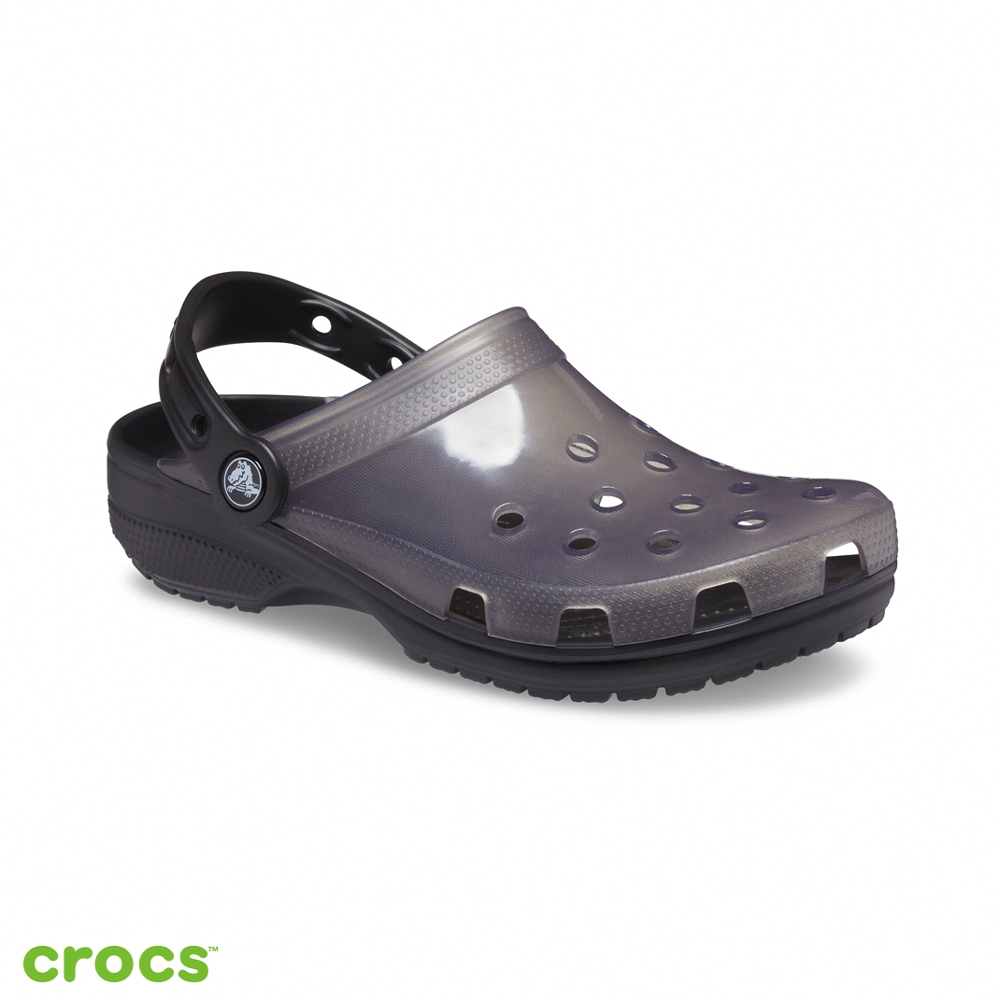 Crocs 卡駱馳 (中性鞋) 經典透明克駱格-206908-001