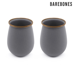 Barebones CKW-386 琺瑯不倒翁杯組 Enamel Tumbler Set / 石灰 (兩入一組)