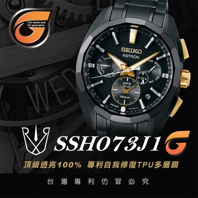 【RX8-G第7代保護膜】精工SEIKO鍊帶款系列(含鏡面、外圈)腕錶、手錶貼膜(不含手錶)