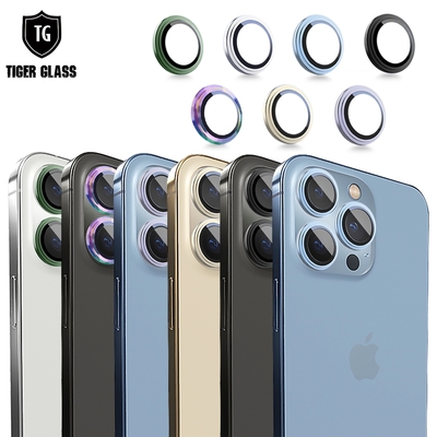 T.G iPhone 14 Pro 6.1吋/14 Pro Max 6.7吋 航空鋁金屬框鏡頭保護貼(7色)
