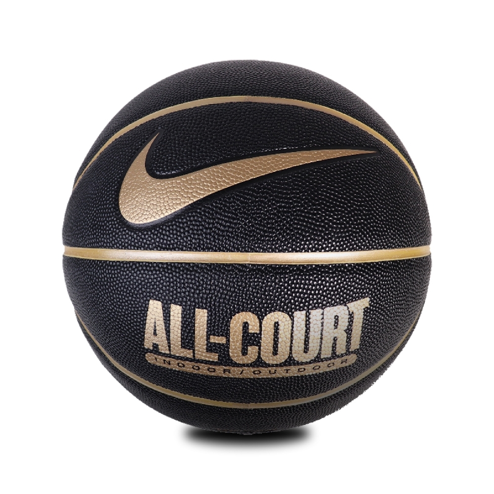 Nike 籃球 Everday NO.7 Basketball 標準7號球 室內外場地 運動 黑 金 N100436907-007