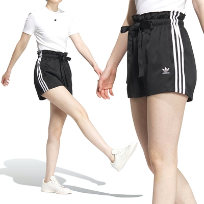 Adidas ADC STA Short W 女款 黑色 運動 休閒 日常 彈性腰頭 寬鬆抽繩 短褲 IN1016