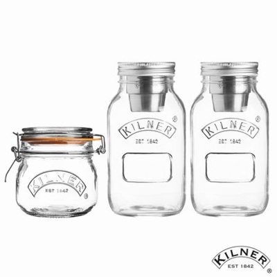 [超值組] KILNER 窈窕輕食隨身GO玻璃沙拉罐組