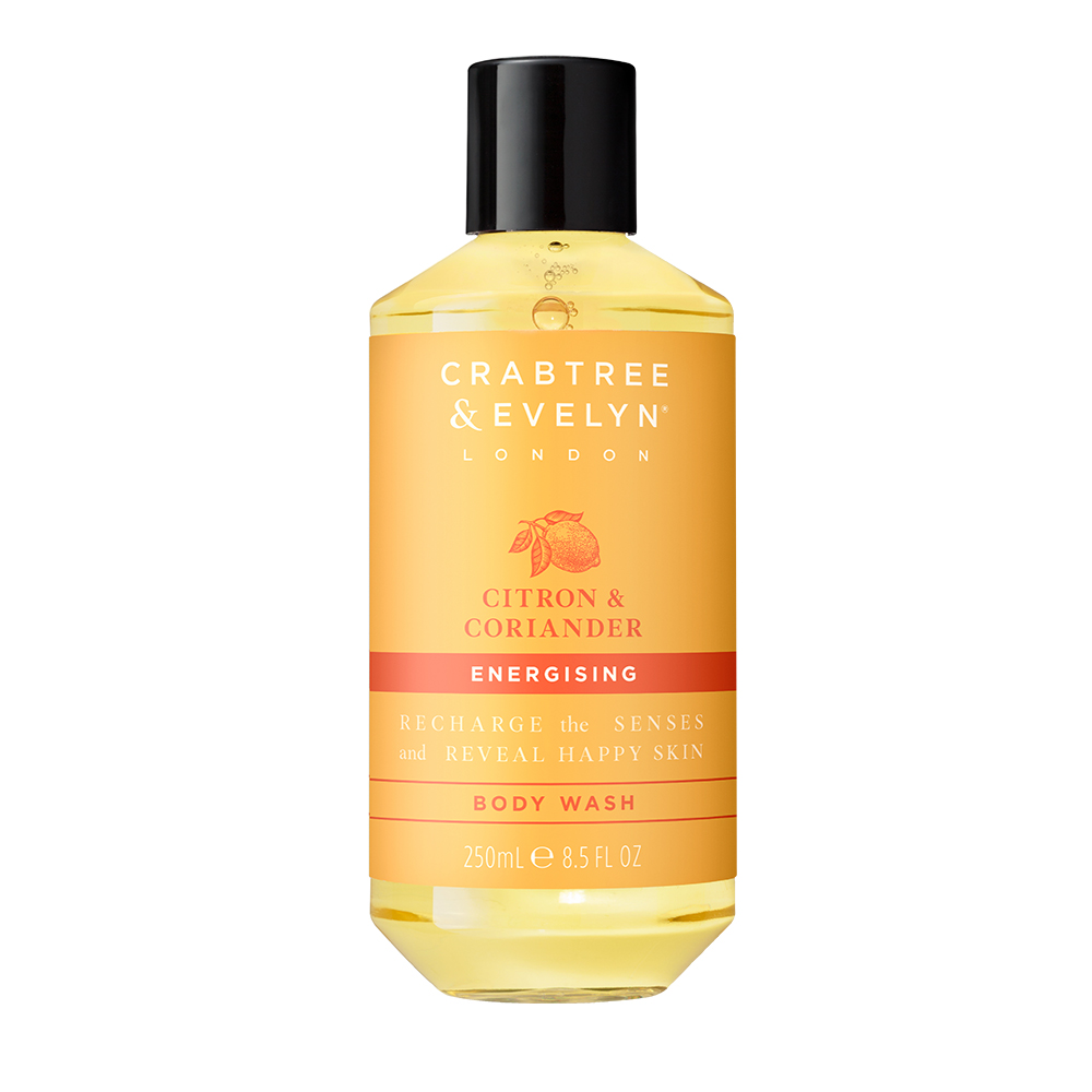 Crabtree & Evelyn瑰珀翠 檸檬香菜籽活力沐浴精250ml