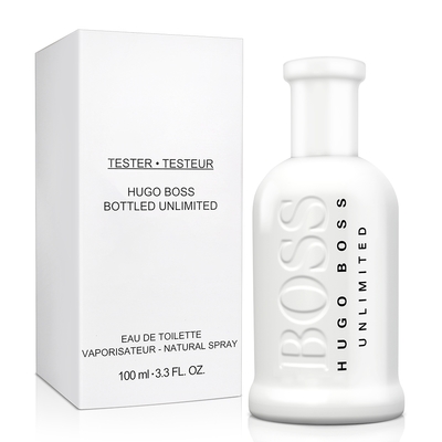 HUGO BOSS 自信無限男性淡香水100ml-Tester