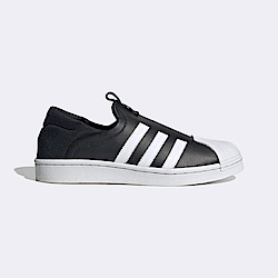 Adidas Superstar Slip On W IG5717 女 休閒鞋 懶人鞋 皮革 貝殼頭 無鞋帶 黑 白