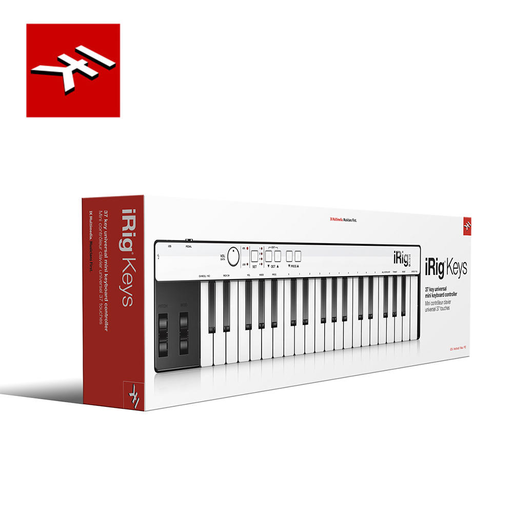 IK Multimedia iRig Keys 37鍵迷你控制鍵盤 | Yahoo奇摩購物中心