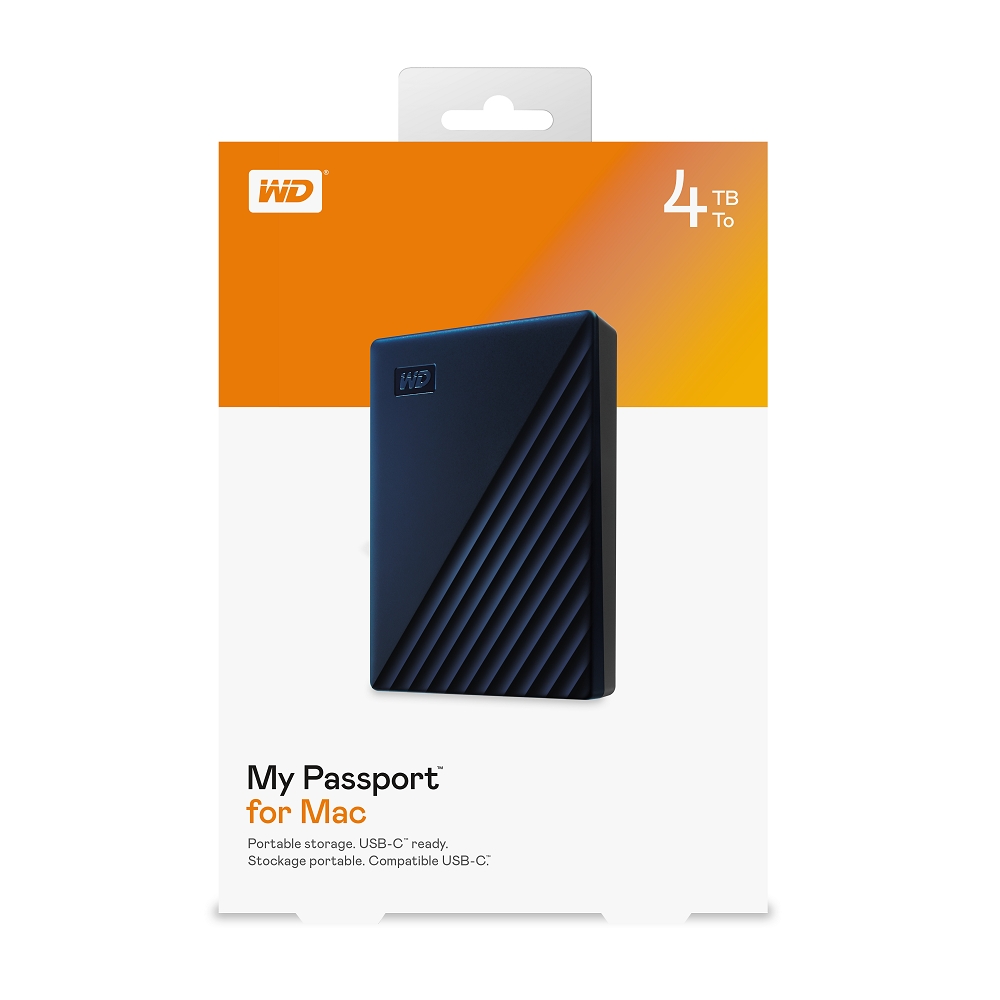 wd my passport® for mac 4tb