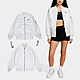 Nike 外套 NSW Reversible Varsity 女款 灰 黑 雙面穿 飛行夾克 鋪棉 寬鬆 風衣 DV7877-025 product thumbnail 1