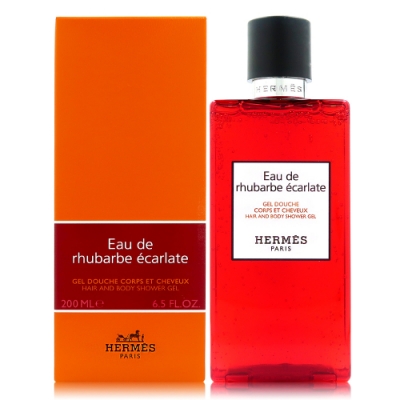 hermes eau de rhubarbe ecarlate 200ml