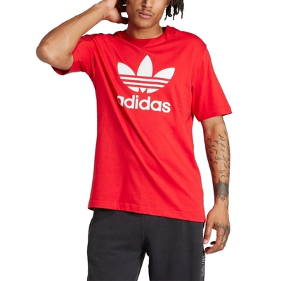 【Adidas 愛迪達】 TREFOIL T-SHIRT 圓領短袖T恤 男 - IR8009