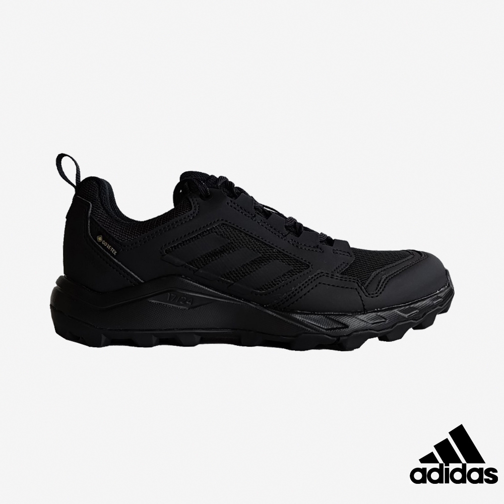 【adidas 愛迪達】TERREX TRACEROCKER 2 GTX 女登山慢跑鞋 黑色 防水 戶外健行 越野(GX6873)