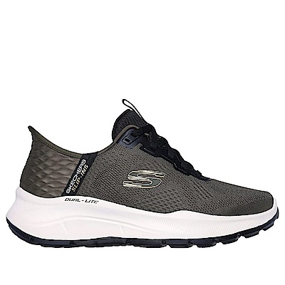 Skechers Equalizer 5.0 [232460OLBK] 男 健走鞋 運動 休閒 瞬穿舒適科技 減震 橄欖綠