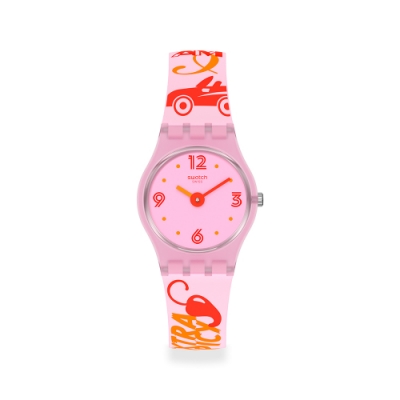 SWATCH Lady 原創系列手錶#CHILLIPASSION 熱情如火(25mm)