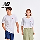 【New Balance】 NB書櫃插畫短袖上衣_男性_白色_MT41586WT product thumbnail 1