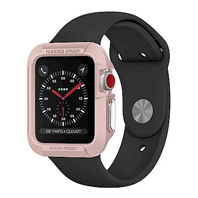 Spigen Apple Watch (42mm) Rugged Armor彈性防震保護殼