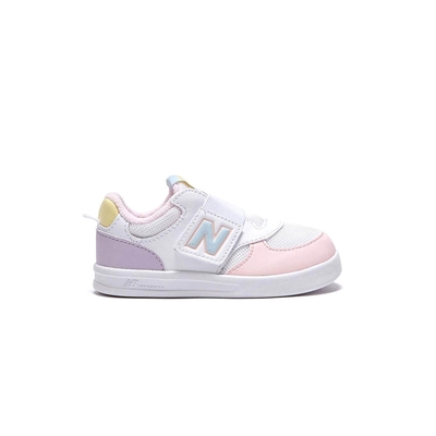 New Balance NB 300 童鞋 中小童 白紫色 魔鬼氈 休閒鞋 NW300VY