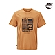 Timberland 男款小麥色印花T恤|A29C5P47 product thumbnail 1