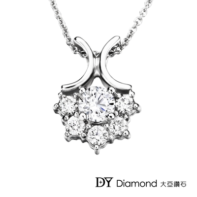 DY Diamond 大亞鑽石 18K金 0.20克拉 D/VS1 時尚鑽墜