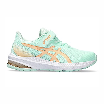 Asics GT-1000 12 PS [1014A295-300] 中童 慢跑鞋 運動 透氣 緩震 魔鬼氈 薄荷綠