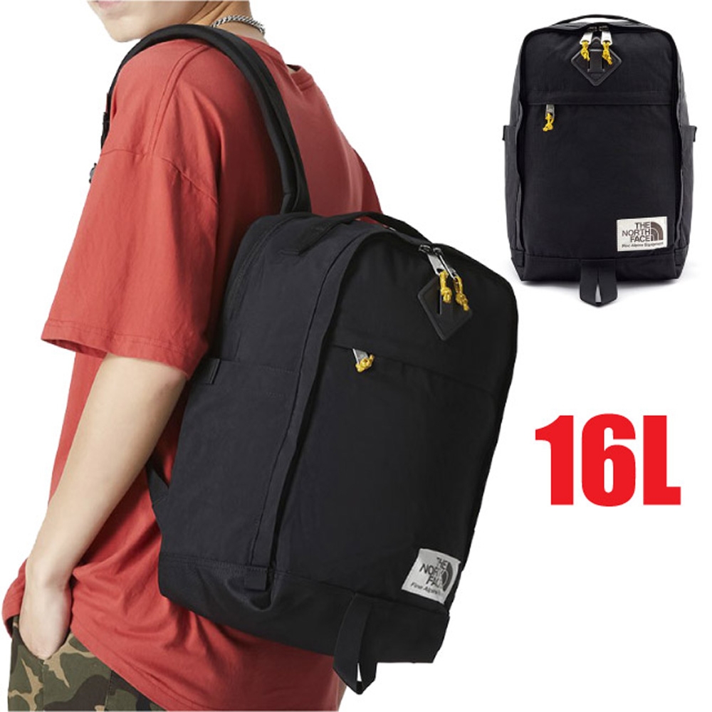 TNF BERKELEY DAYPACK 戶外復古休閒後背包16L.電腦背包_黑 N