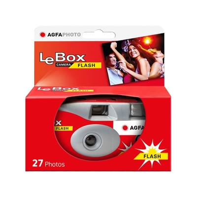 Agfa LEBOX Flash ISO400 愛克發 即可拍膠卷相機 傻瓜相機 27張