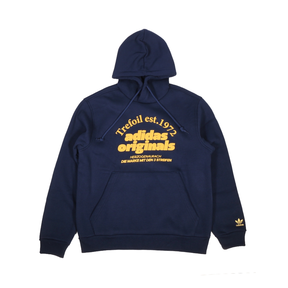 【Adidas 愛迪達】 GRF HOODIE 連帽長袖T恤 男 - IS1419