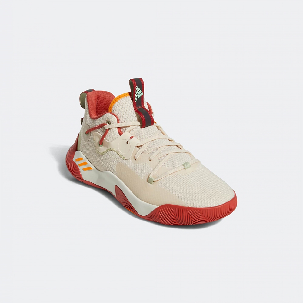 adidas 籃球鞋 男鞋 運動鞋 包覆 緩震 Harden Stepback 3 白紅橘 GY6415