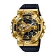 CASIO卡西歐 G-SHOCK 全金屬外殼 黑金 GM-110G-1A9_48.8mm product thumbnail 1