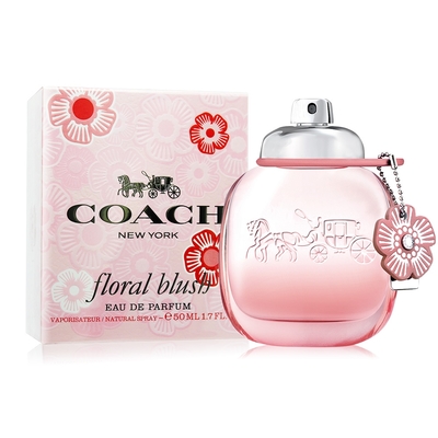 *COACH 嫣紅芙洛麗淡香精 Floral Blush 50ml EDP-香水公司貨