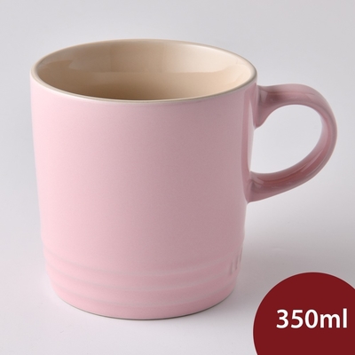 法國Le Creuset 英式馬克杯 350ml 雪紡粉