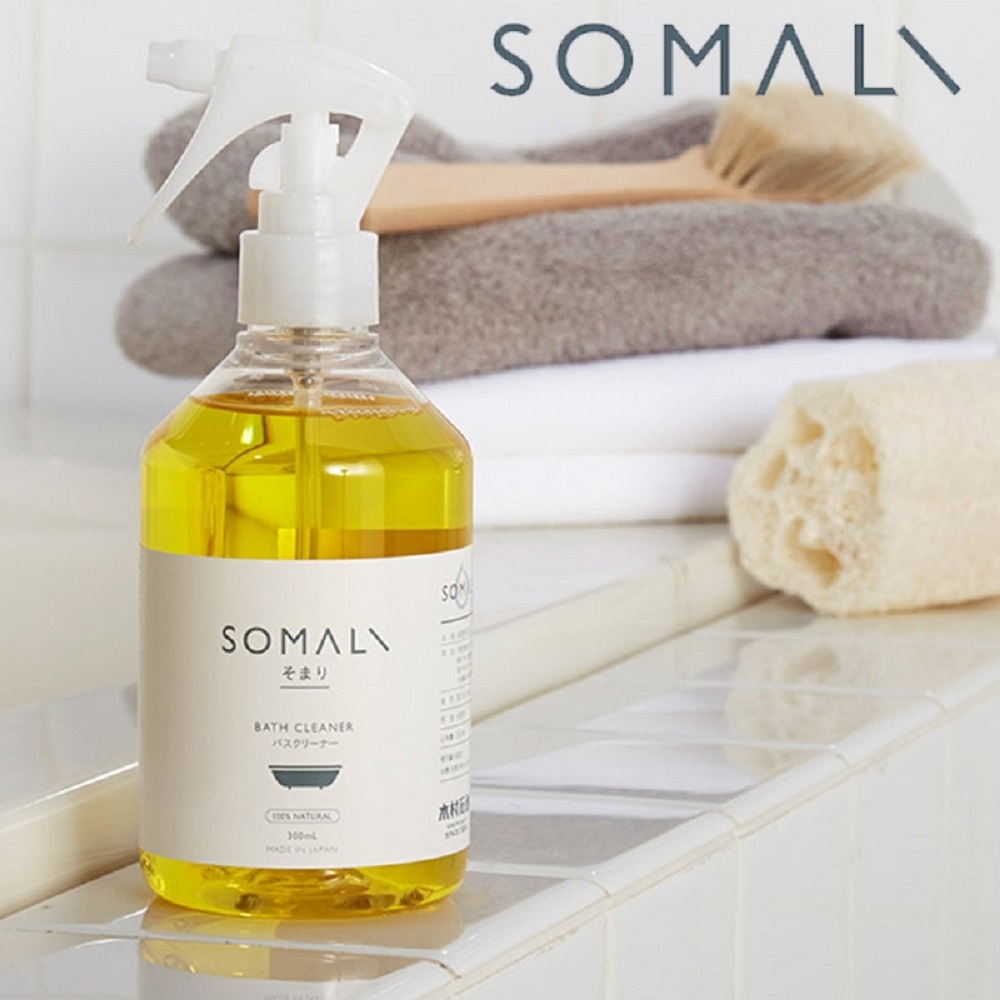 日本 木村石鹼 SOMALI 浴缸泡沫式清潔劑 300ml