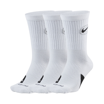 Nike 籃球襪 Everyday Crew Socks 白 襪子 高筒 運動 長襪 DA2123-100