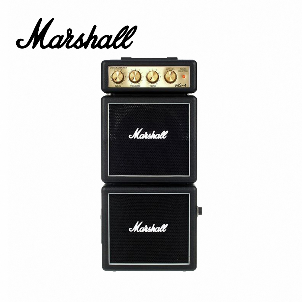 Marshall MS-4 Micro Stack 2瓦 攜帶型 雙層迷你電吉他音箱