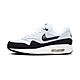 Nike Air Max 1 大童 白黑 復古 運動 經典 氣墊 休閒鞋 DZ3307-106 product thumbnail 1