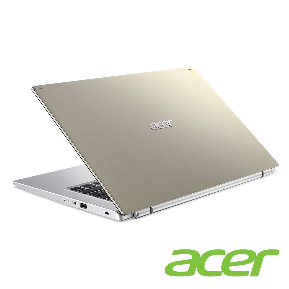 (福利品)Acer 宏碁 Aspire 5 A514-54G-51WH 14吋筆電(i5-1135G7/MX350/8G/512G SSD/Aspire 5 5/金)